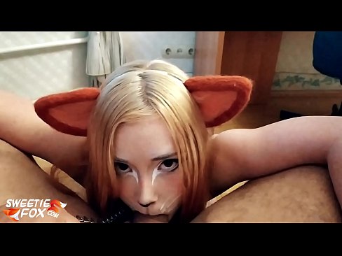 ❤️ Кицунэ заглотить хуй и сперма в рот ❤️❌ Секс на сайте flvporn.ru ️